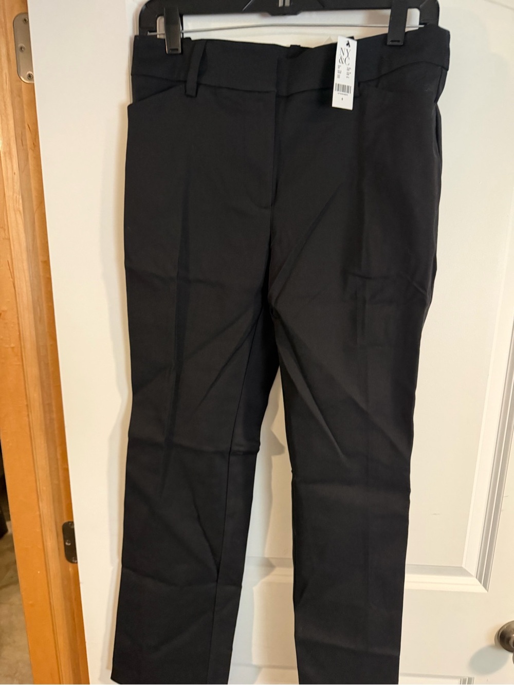 New York & Company Black Straight Trousers